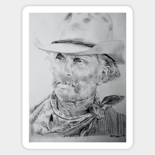 Gus Lonesome Dove Sticker